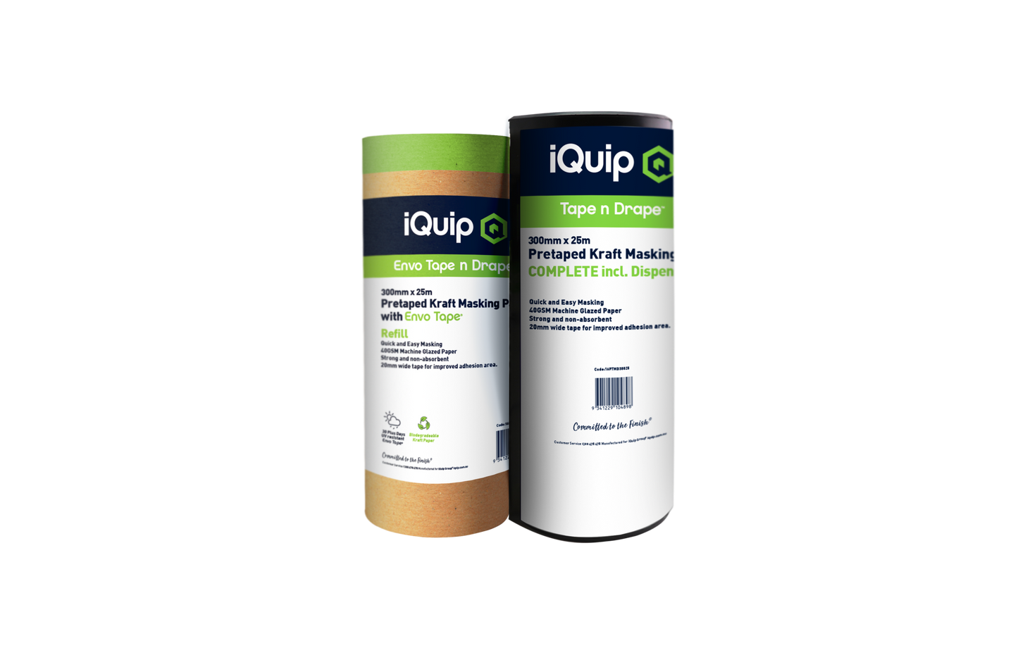 Pretaped Kraft Masking