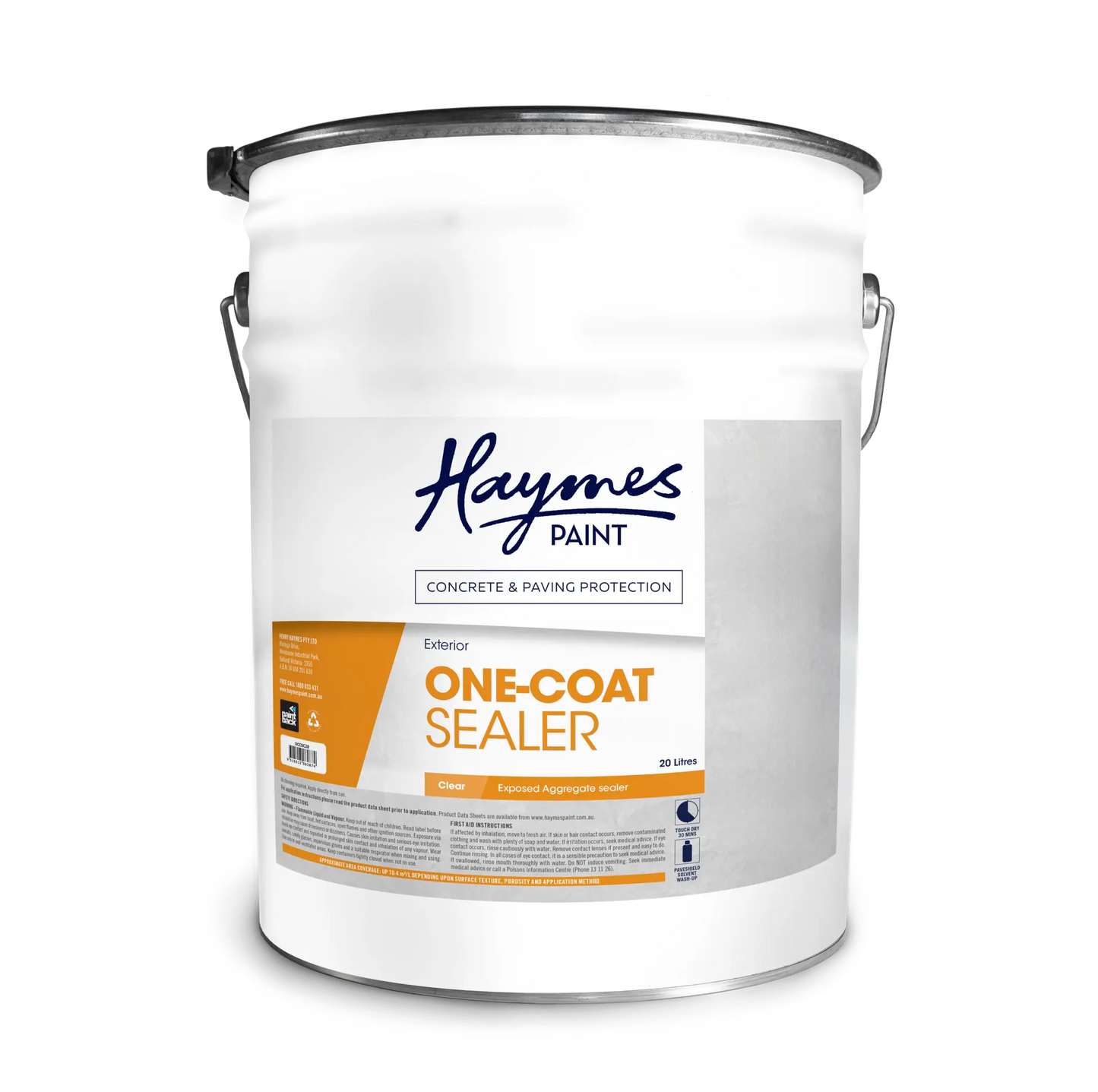 One Coat Concrete Sealer Clear Satin
