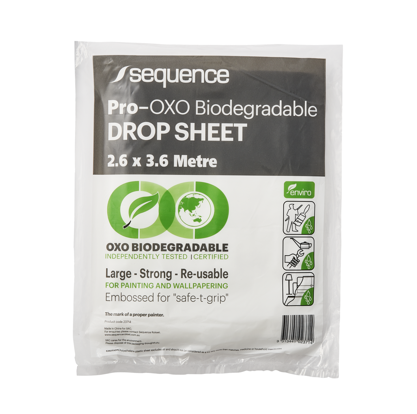 Bio-Degradable Plastic Drop Sheet