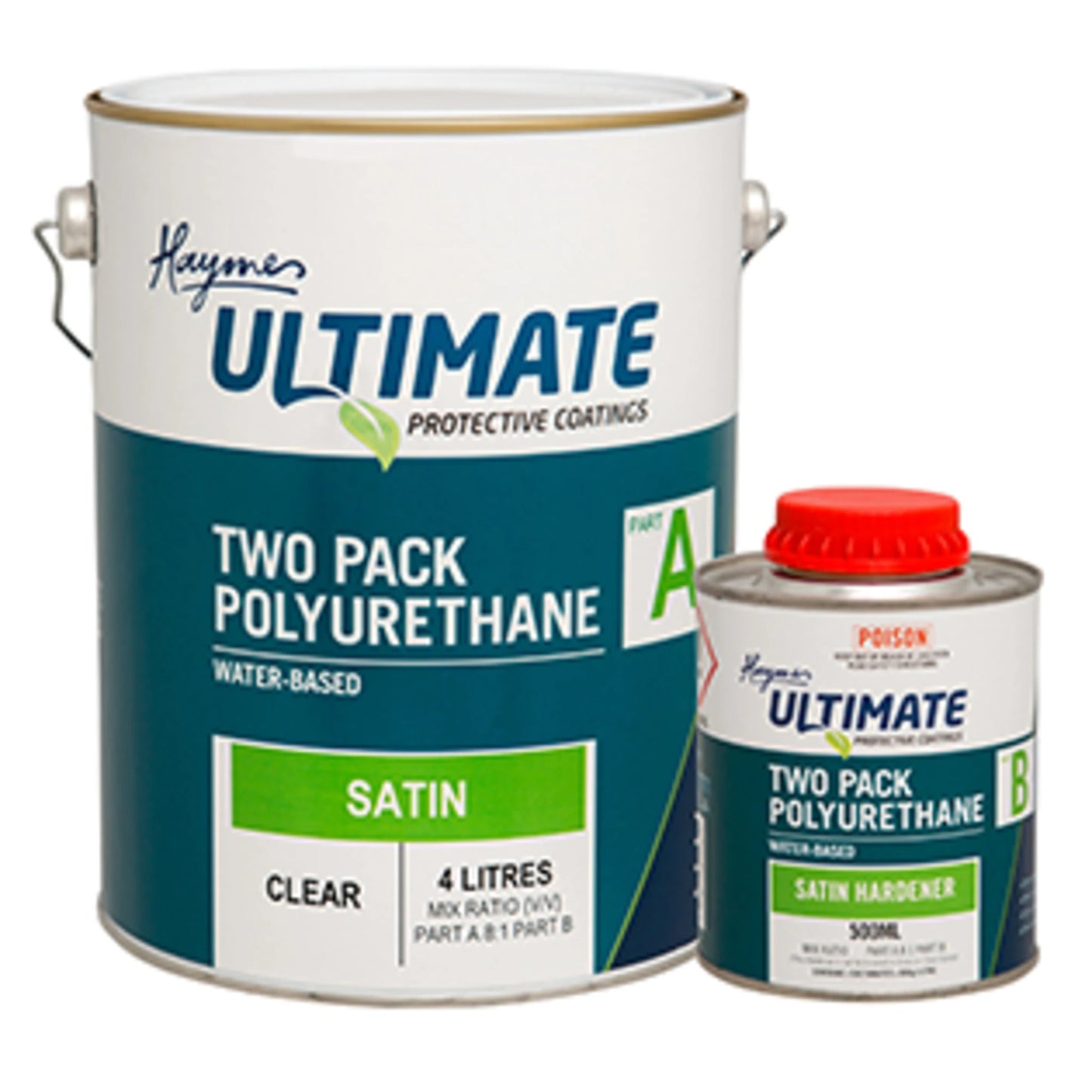 2 Pack Multi-Purpose Polyurethane Clear Satin