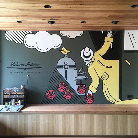 Haymes Paint pantone-matching technology helps bring to life iconic Victoria Arduino Mural