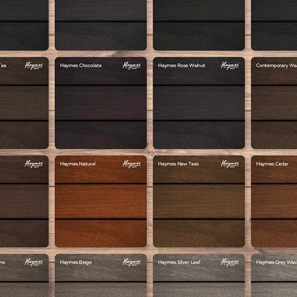 Timber Stain Colours