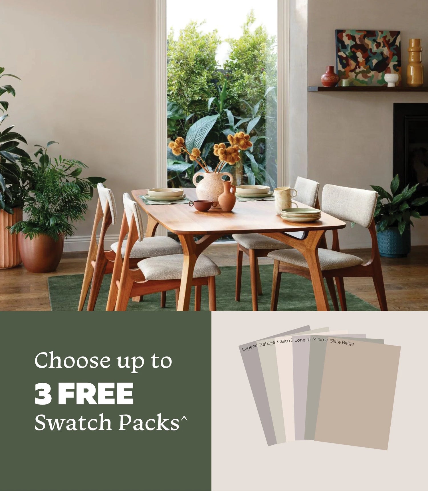 3 Free Colour Swatch Packs!