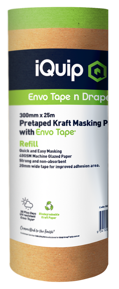 Pretaped Kraft Masking