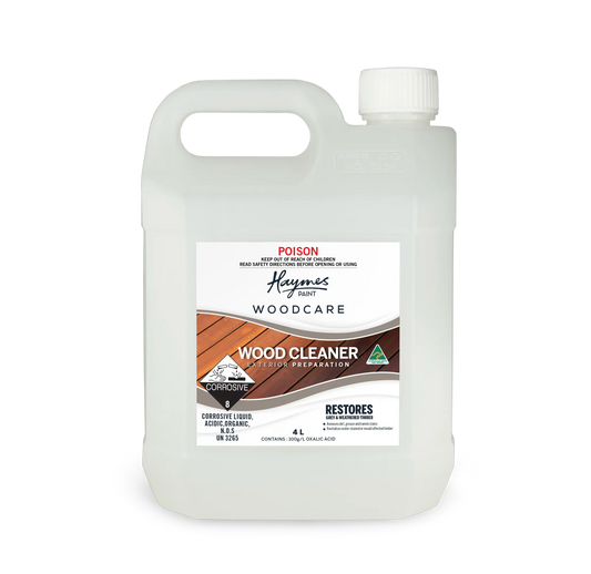 Exterior Wood Cleaner